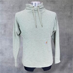 Carhartt Women's Newberry Relaxed Hoodie Pullover Sweatshirt size Small‎